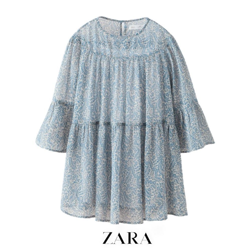 ZARA Kids | Blue | PRINTED DRESS